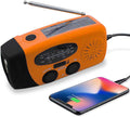 2000mAh NOAA Emergency Weather Radio Solar Hand Crank AM/FM Survival Radio | 4-Mode LED Flashlight & SOS Alarm