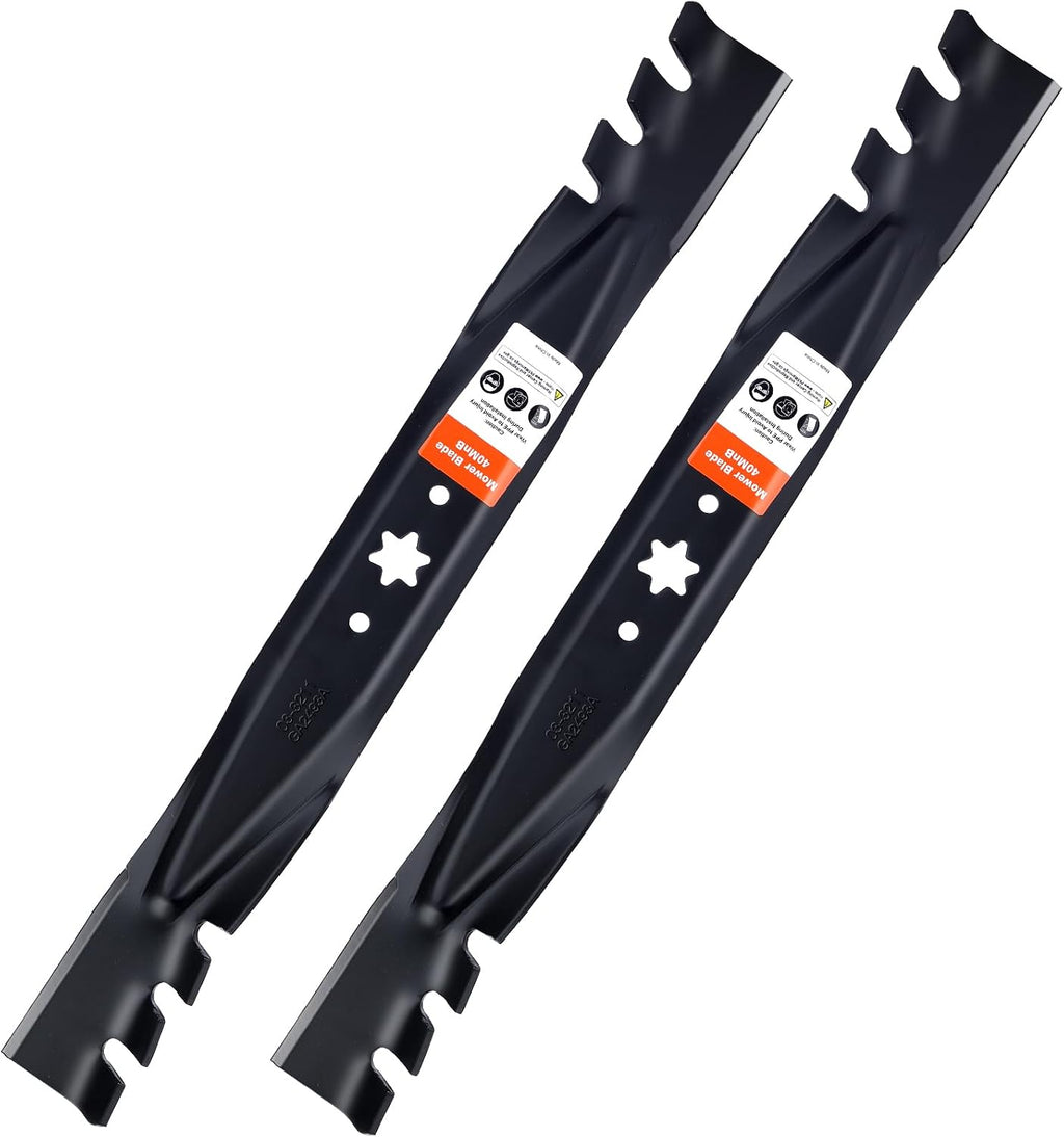 942-04308 Cub Cadet Troy Bilt 42 inch Deck Mower Mulching Blades | Fit Enduro XT1-42 ZT1-42 LT42 Bronco Pony Zero