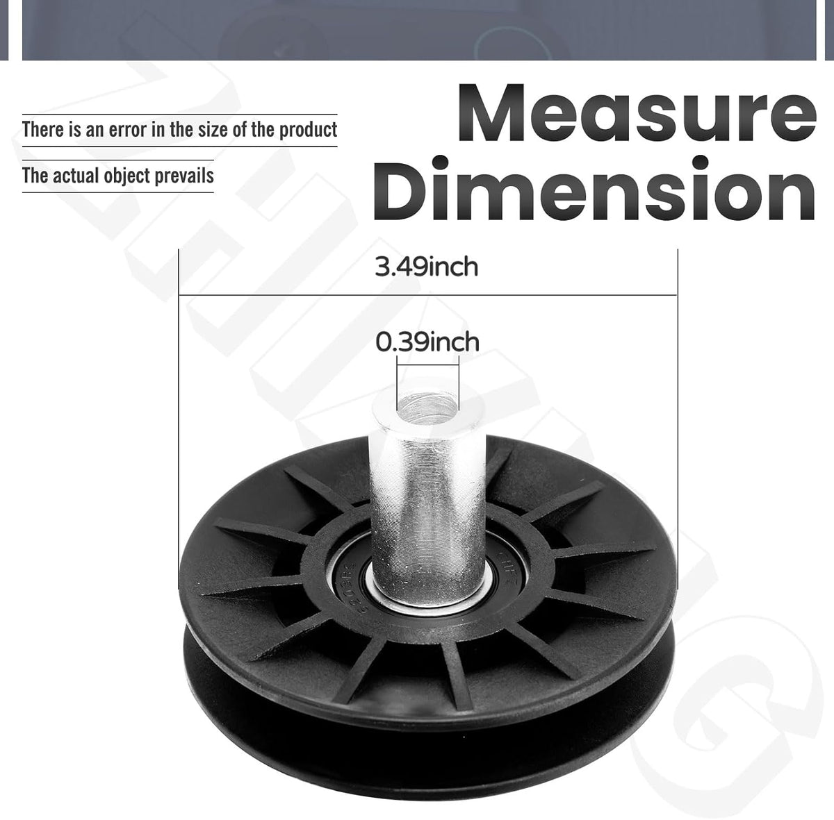 532407287 532194326 V-Groove Idler Pulley Kit for Poulan Craftsman Mower