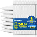 Bubble Mailers True 10.5x15" Usable Size Padded Envelopes 25 Pack | 50% Thicker 1/7" Bubble 10.5x16" Self Seal