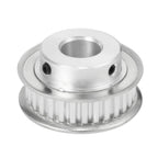 uxcell Aluminum XL 30 Teeth 17mm Bore Timing Belt Idler Pulley Flange Synchronous Wheel for 10mm Belt 3D Printer CNC
