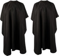 Professional Hair Cutting Cape(2 Pack), Salon Barber Cape with Adjustable Snap Closure