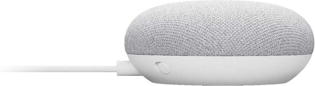 Nest Mini 2nd Generation Smart Speaker with Google Assistant - Chalk (Renewed)