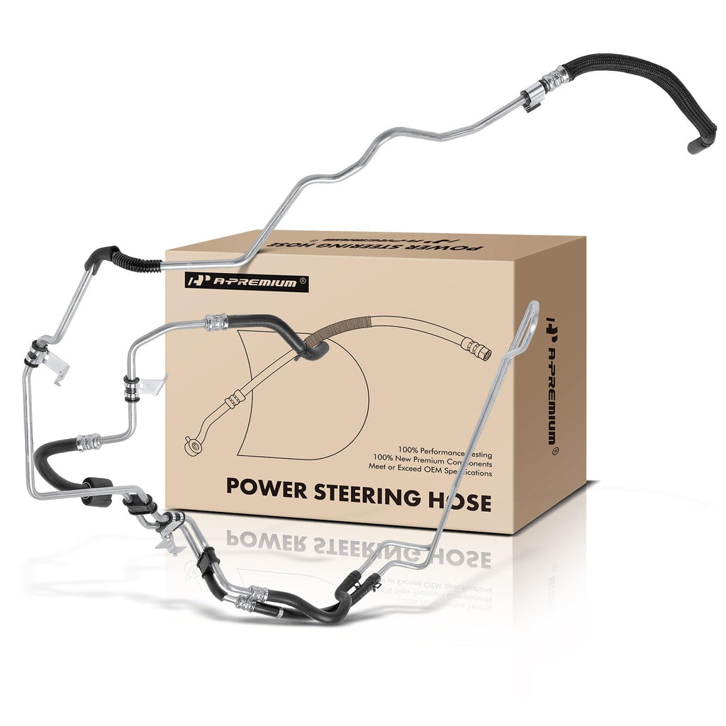 A-Premium Power Steering Return Hose Line Assembly, Replace 68081024AH