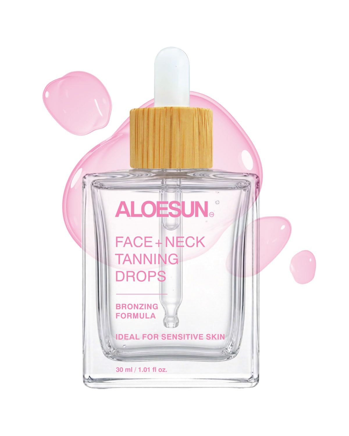 Self Tanning Drops for Face & Body - Gradual Self Tanner Drops - Sunless Tanning - Streak-Free Bronzing - Hyaluronic