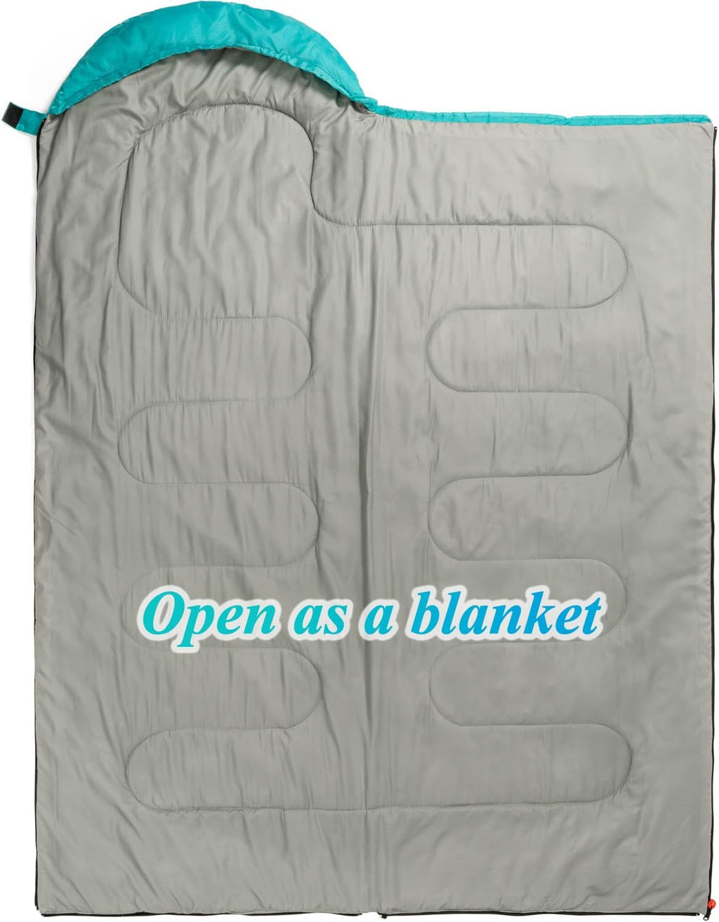 Sleeping Bag - 3 Seasons for Adults Boys Girls Camping Hiking - Warm Cold Weather Lightweight Portable with