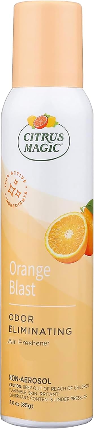 Air Freshener Spray, Orange Blast, 3 Ounce, Pack of 3
