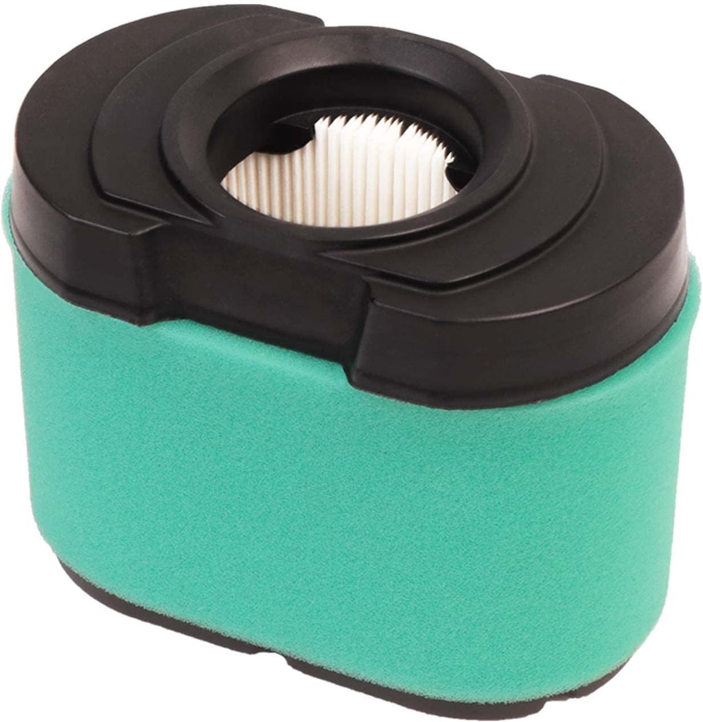 2 Pack GY21057 Air Filter, Replace for John Deere MIU11515 Z425 792105 YT4000 407777 40G777 40H777 44M777 44P777 Lawn Mower Air Filter with Foam Pre Cleaner