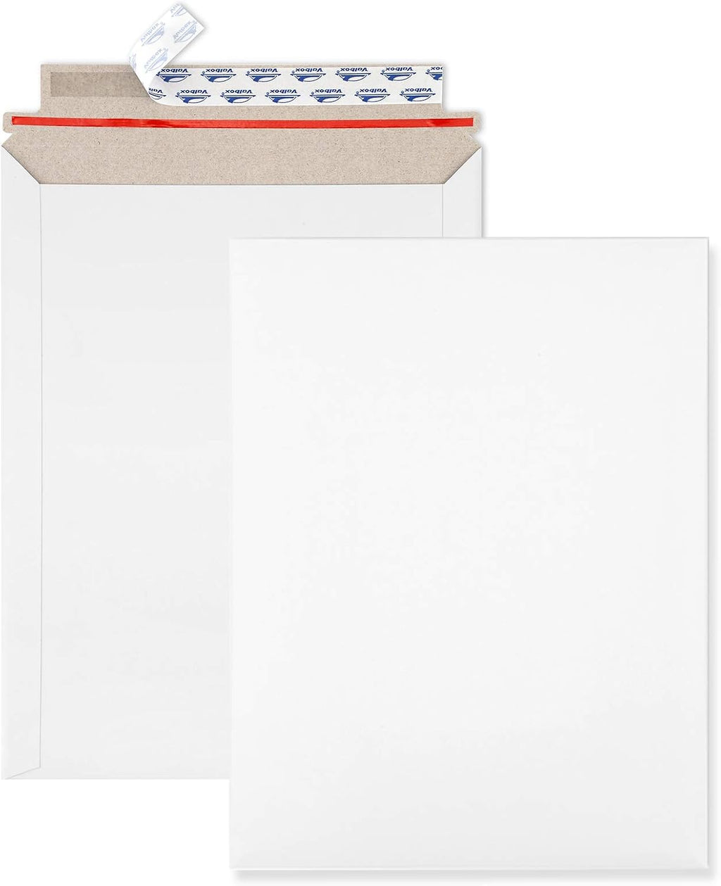 9x11.5 Self Seal Photo Document Mailers 25 Pack Stay Flat White Cardboard Envelopes, 9.25 x 11.75 Inches