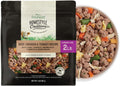 Homestyle Creations Beef, Chicken & Turkey with Brown Rice & Veggies Fresh Dog Food, 2lb