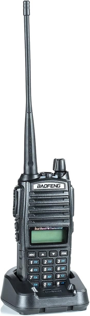 UV-82HP High Power Dual Band Radio: 136-174mhz (VHF) 400-520mhz (UHF) Two-Way Radio