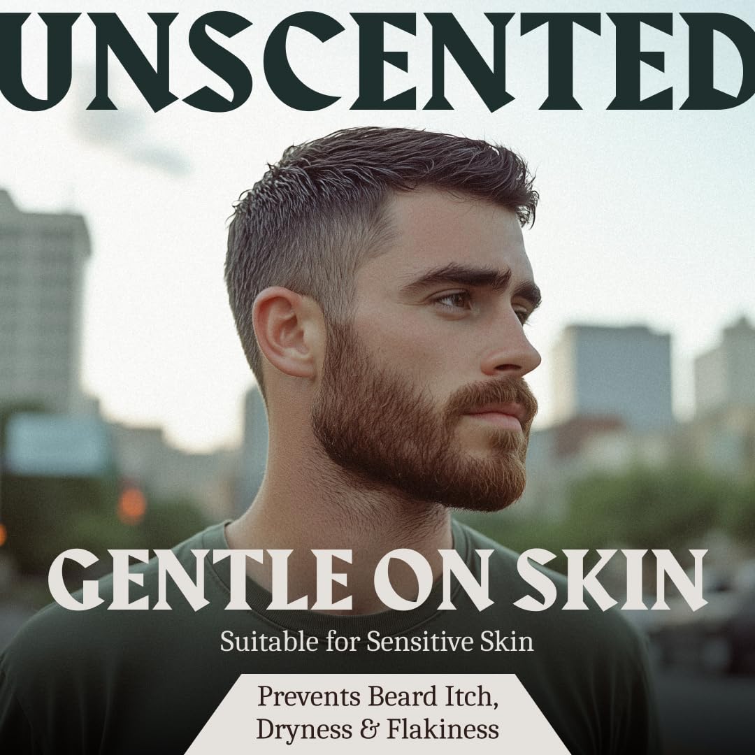Beard Oil and Balm - 30 g Each, Unscented