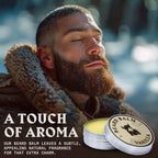 Beard Balm for Men - 2 Oz, Vanilla Scent