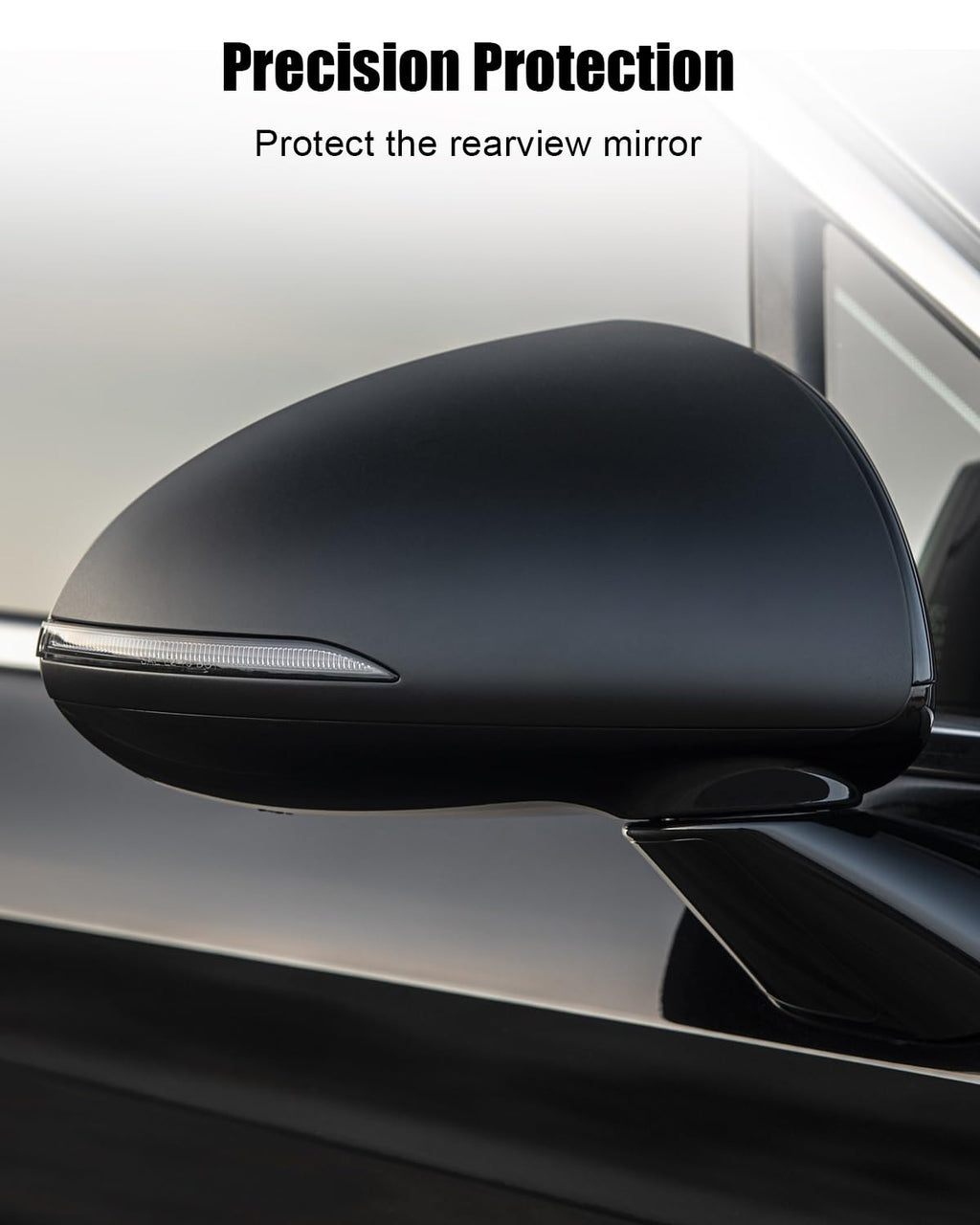 Passenger side Mirror Cap Cover Fit for Hyundai Sonata 2020-2023