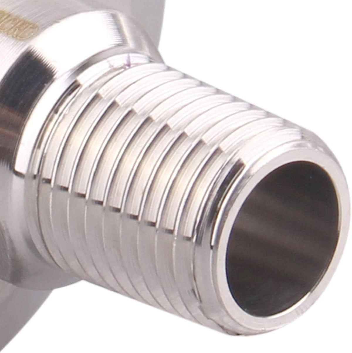 DERNORD 1.5 Inch Sanitary Tri Clamp to 1/4 Male Tri Clover