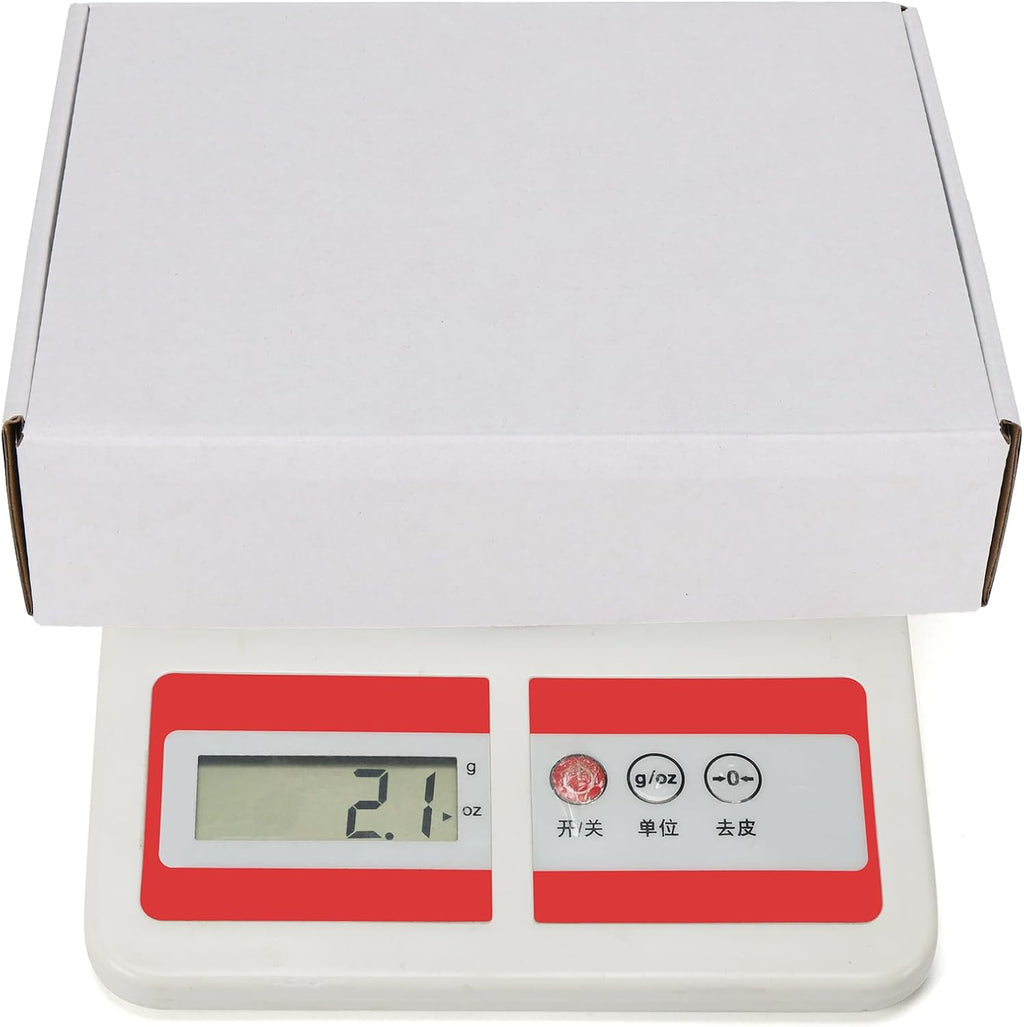 50 Pack 8x6x2 inch Small Shipping Boxes, White Mailing Boxes