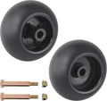 CheeMuii 2 Pack 753-04856A 5" Lawn Mower Deck Wheels Kit with Bolts & Nuts