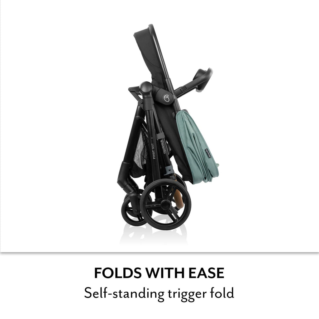 Pivot NXT Travel System w/ Revolve180 LiteMax NXT Infant Car Seat | 6 Modes of Use, Rotating Rear-Facing Lightweight