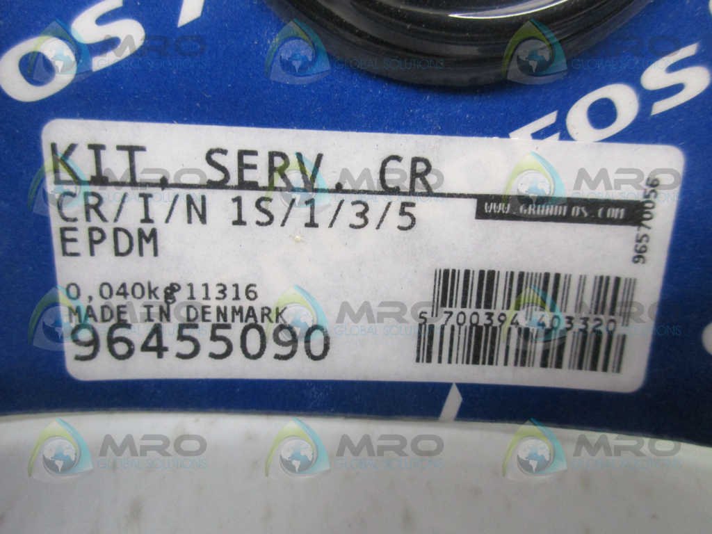 Grundfos Pumps Corp. Gasket Set Cr1/3/5 Pump