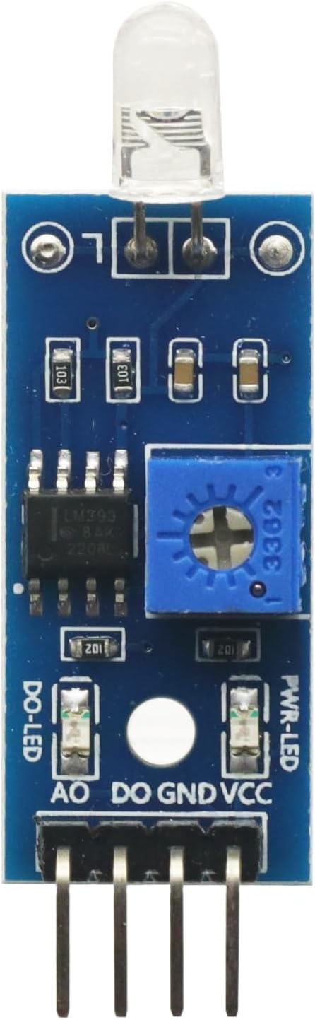 5PCS 3.3V-5V Photodiode Module LM393 Light Sensor Switch Module for Arduino Raspberry Pi Photosensitive Diode Detection Switch