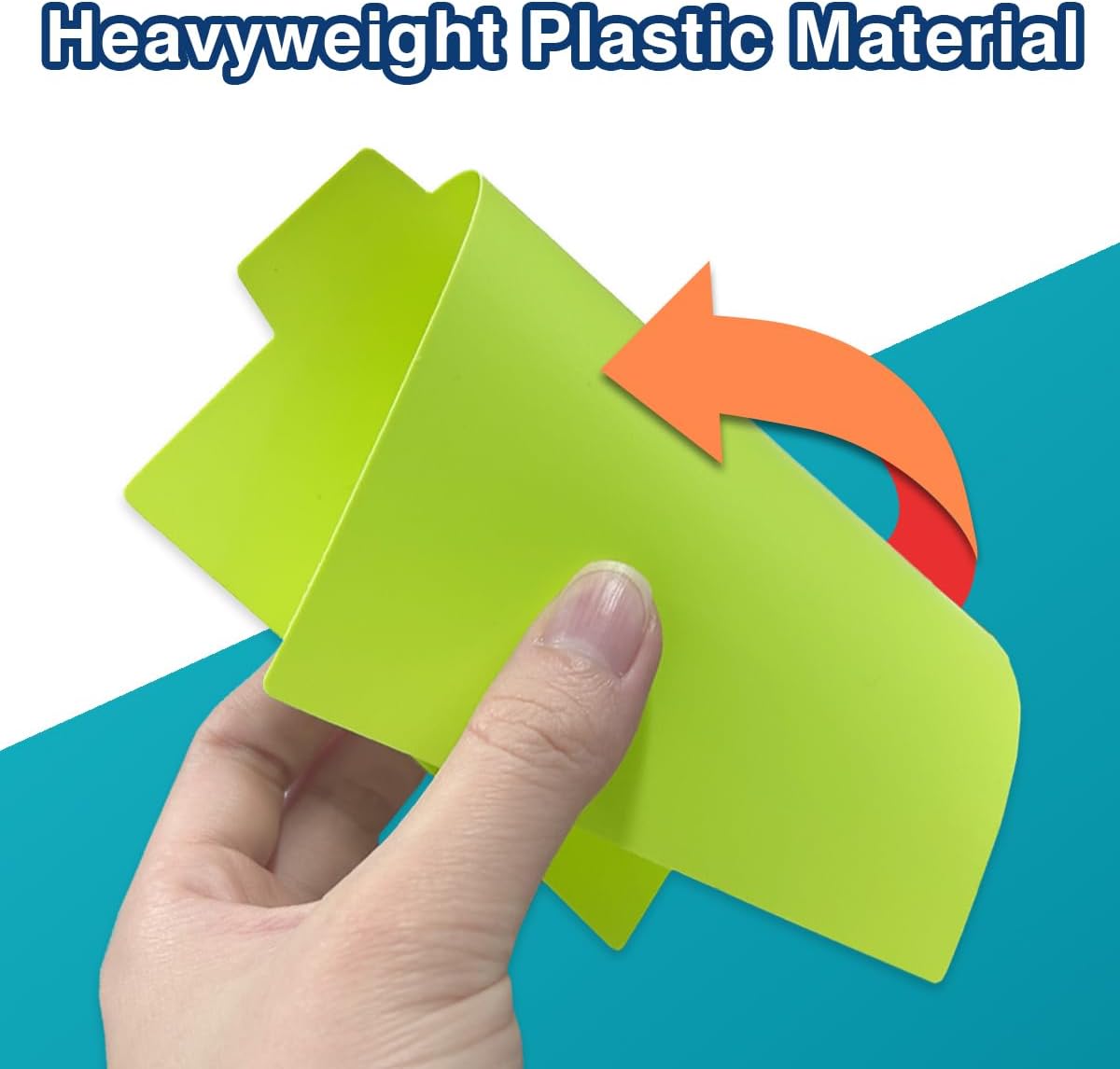 4"x6" Plastic Index Card Dividers, Primary Colors, 25 Pack | Heavyweight, A-Z, Made of Polypropylene, Alphabetical