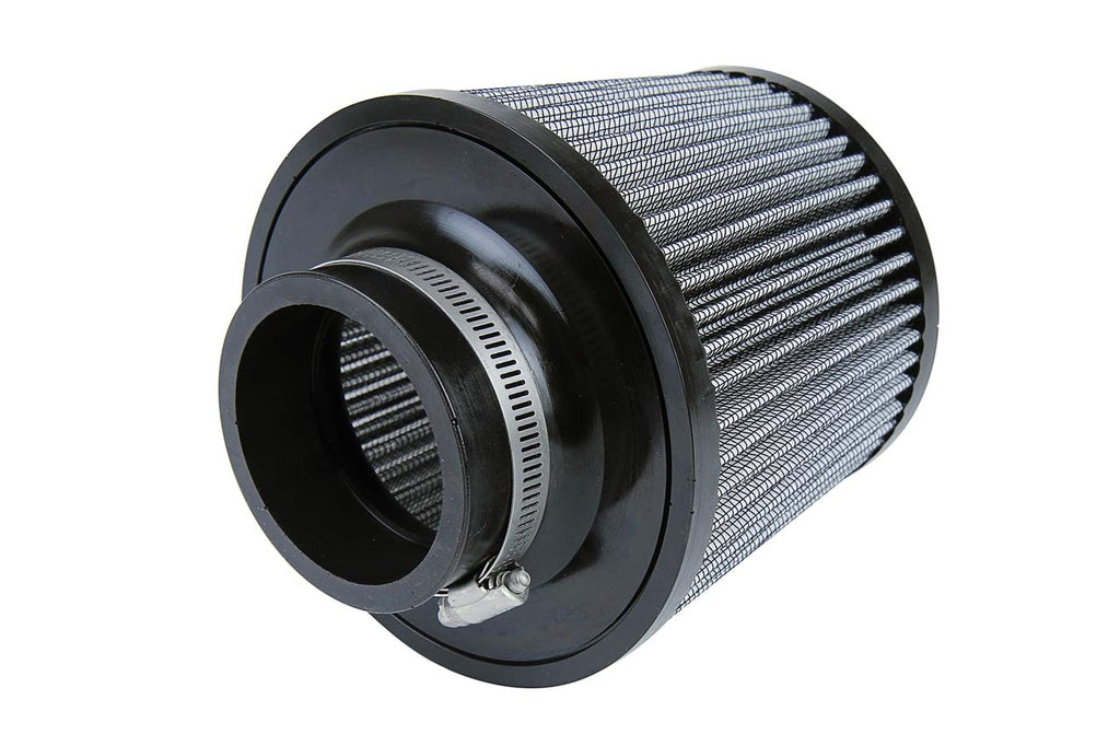 Automotive HPS Performance Air Filter 2.75" ID, 6" Element Length, 7.75" Overall Length, Gray, HPS-4275