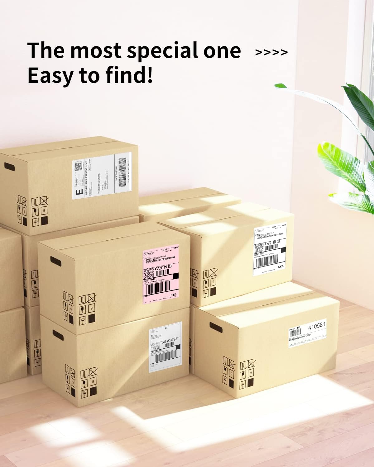 4X6 Thermal Direct Shipping Label Compatible with JADENS MUNBYN, IDPRT, Rollo, Postage Label Paper for Small