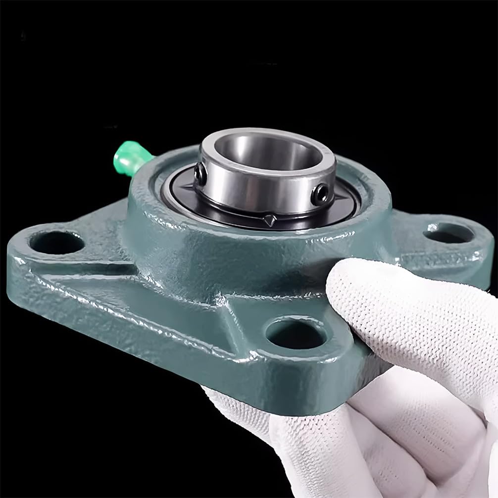 1 Pcs,UCF216 Inner80mm 4-Bolt Flange Bearing Unit, Cast Iron Housing