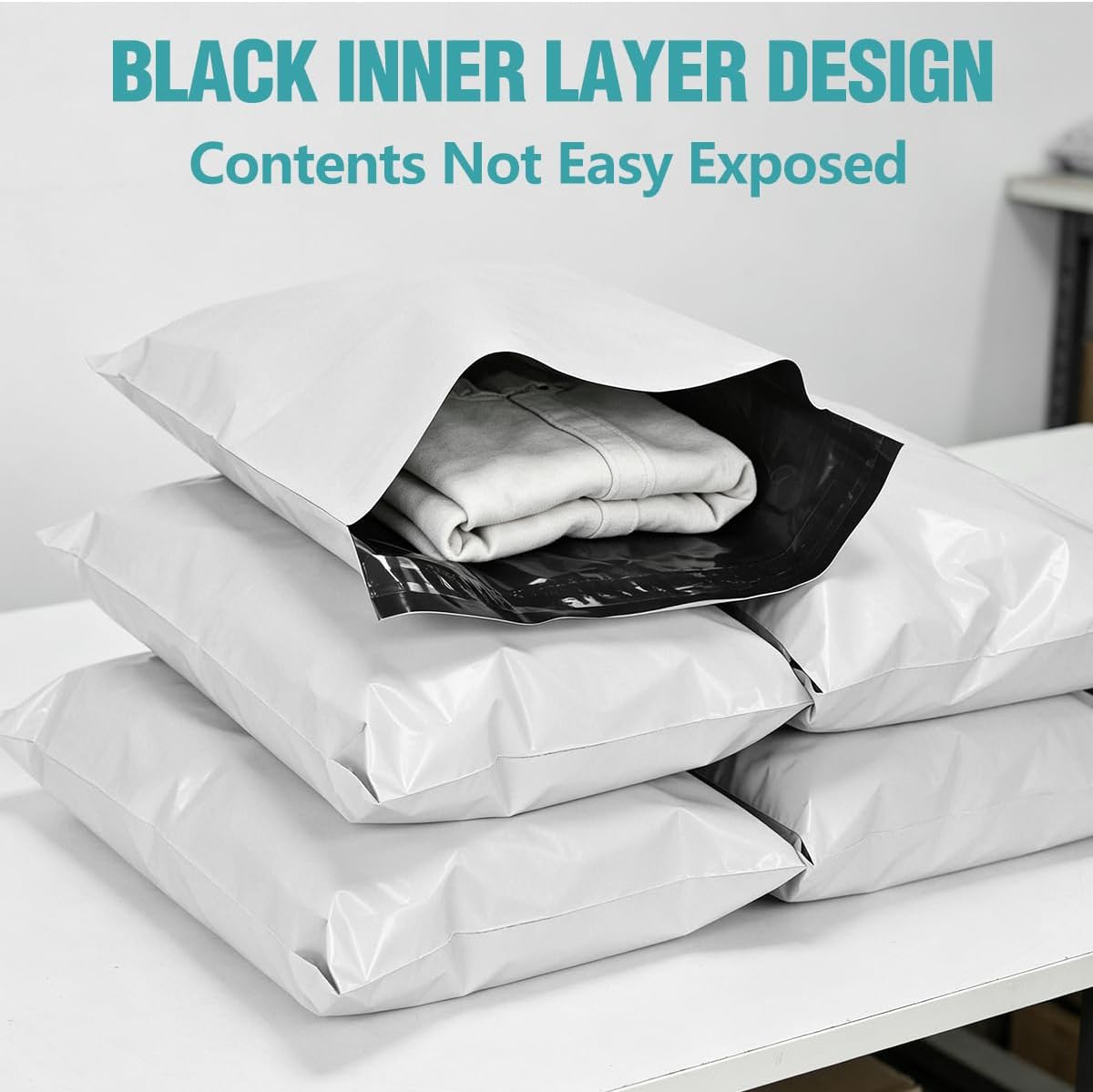 3 Size Poly Mailers 30 Pcs, Self-sealing Shipping Packaging Bags | Includes Size 10x12, 12x15, 14x16, Shipping