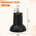 01-40829E-00093 Slicer Rubber Feet, for Berkel Meat Slicer Machine - 4 PCS