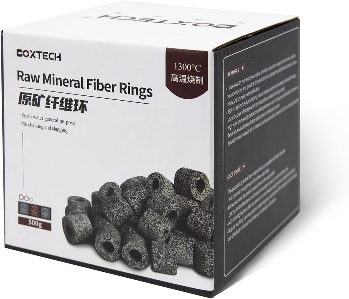 Aquarium Biological Filter Media, 1.1 lb Ceramic Bio Media with Porous Massive Surface Area for Freshwater and