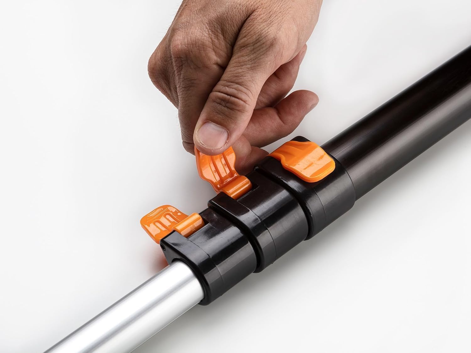 1.5-3 ft Long Paint Roller Extension Pole // Multi-Purpose Telescopic Extension Pole with Universal Twist-on Metal