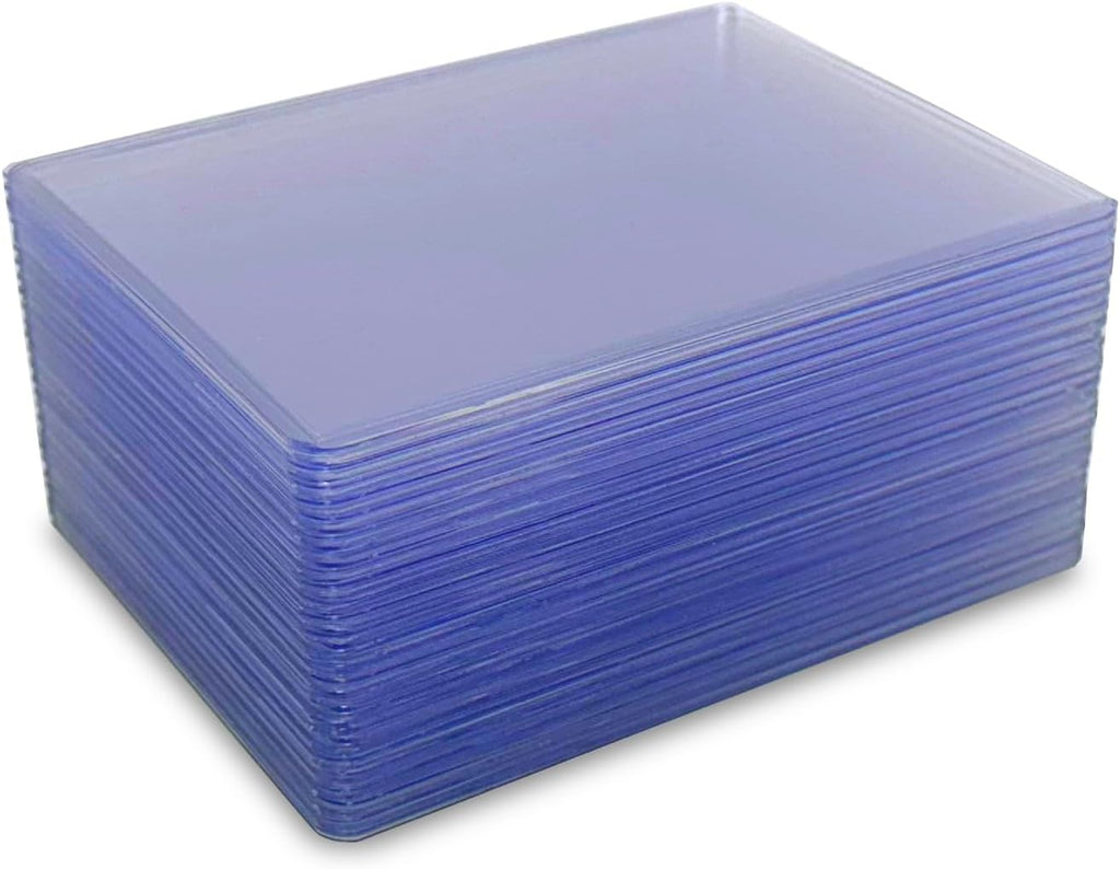 Premium Seamless 35pt Toploaders 3" x 4" Extra Rigid for Trading Cards Compatible with Sports TCG MTG CCG