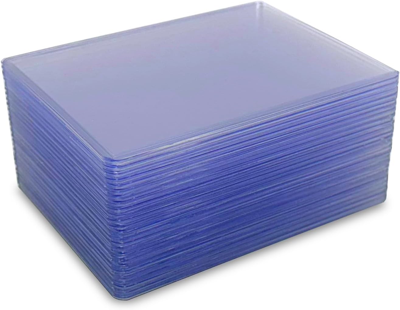 Premium Seamless 35pt Toploaders 3" x 4" Extra Rigid for Trading Cards Compatible with Sports TCG MTG CCG