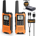 Walkie Talkies Long Range for Adults, Rechargeable Walkie Talkie Baofeng F22 FRS Radio Walky Talky Family
