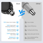 Nose Hair Trimmer for Men: 120 Mins Runtime USB-C Rechargeable