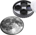 Moon Filter Set – Neutral Density & Sky Glow Filters – Moon Map | Complete Moon Filter Kit with Moon Map, Reduce