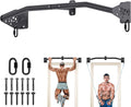 32"/36" Wall Mount Pull Up Bar Joist Mount Chin Up Bar for Doorway | Heavy Duty Steel Construction Support 450 lb