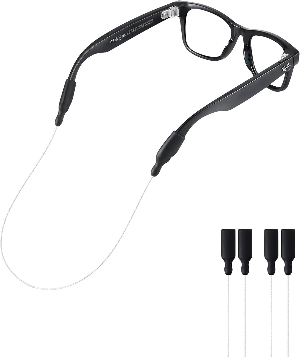 Glasses Strap for RayBan Meta Smart Glasses, Wide Temples-Eyeglasses Strap String for Men Women Kids, Eye Glasses