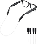 Glasses Strap for RayBan Meta Smart Glasses, Wide Temples-Eyeglasses Strap String for Men Women Kids, Eye Glasses