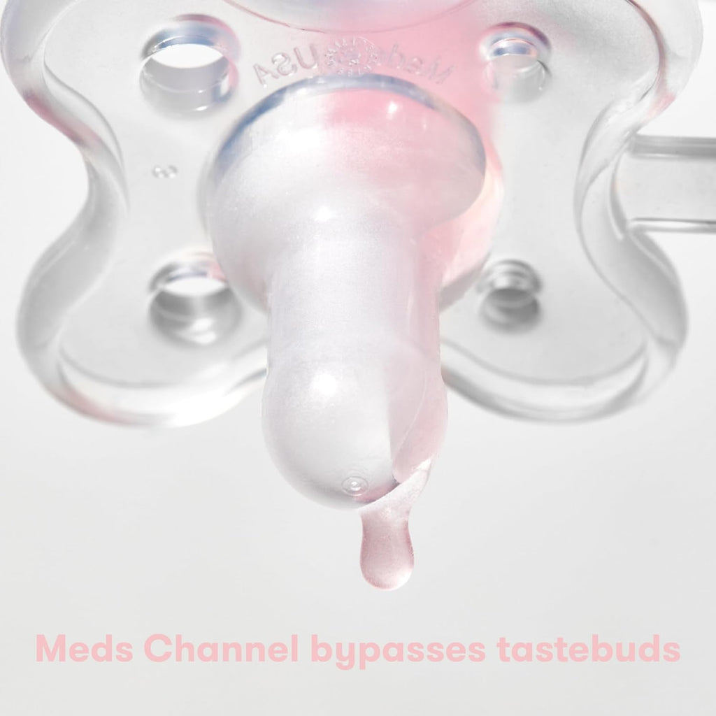 Medicine Pacifier Syringe, Accu-Dose Paci, Medi Frida Dispenser for Mess & Fuss Free Use, Made in USA