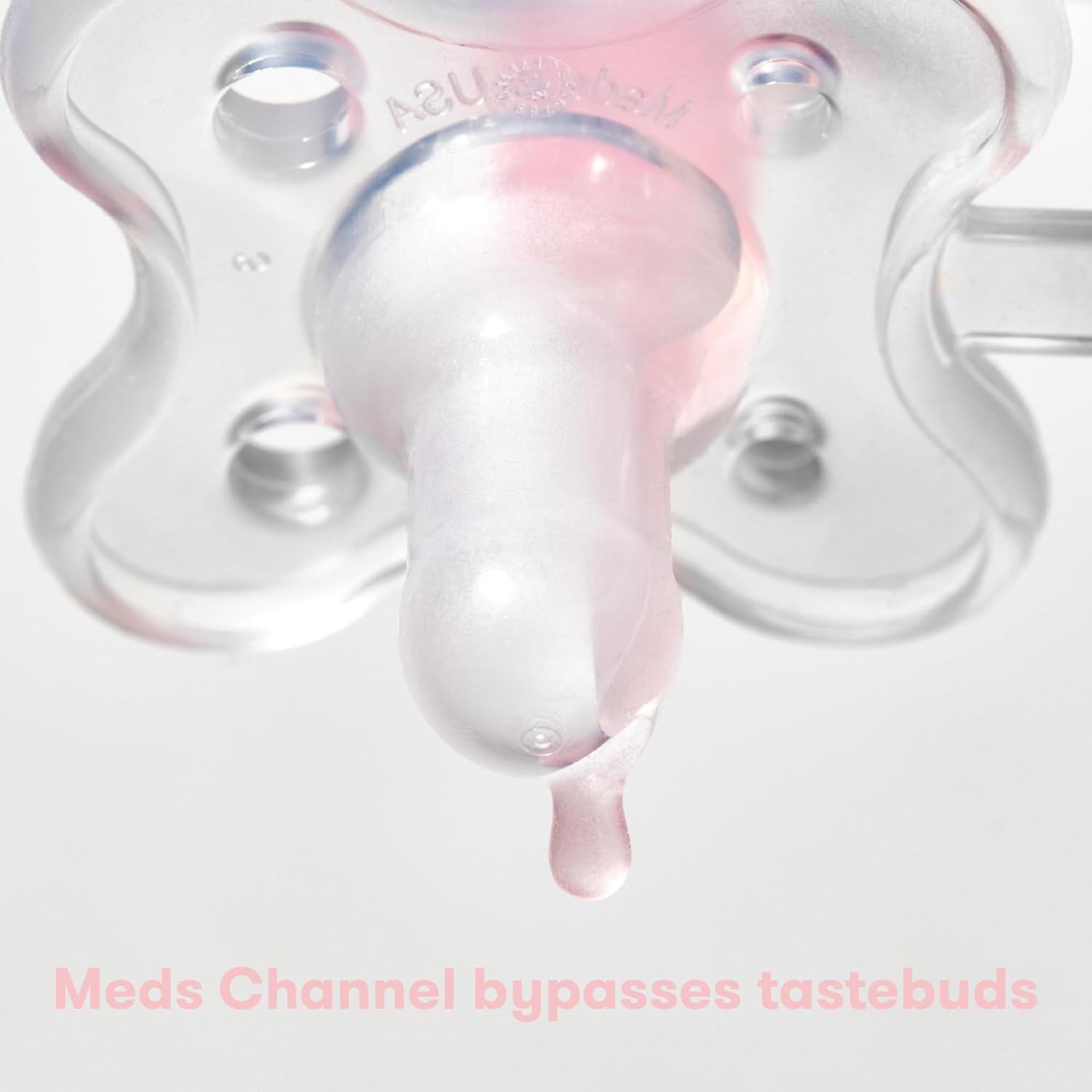 Medicine Pacifier Syringe, Accu-Dose Paci, Medi Frida Dispenser for Mess & Fuss Free Use, Made in USA
