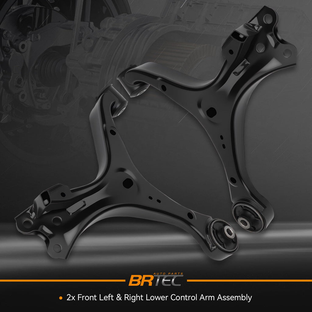Front Lower Controls Arms Compatible with Honda Civic 2013 2014 2015 Automatic Transmission