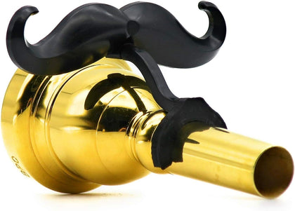 The Original Clip-on Mustache for Large Shank Trombone and Euphonium Mouthpieces (Trombone/Euphonium (Large Shank))