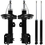 SCITOO Front Rear Shocks 4pcs for Chevy Spark Shock Absorbers