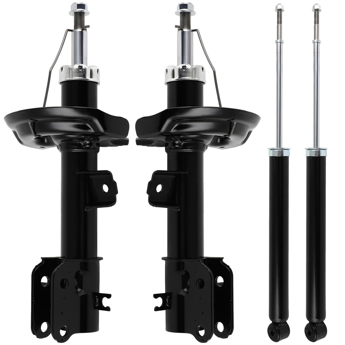 SCITOO Front Rear Shocks 4pcs for Chevy Spark Shock Absorbers