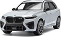 1/18 Scale Diecast Car, Compatible with BMW X5M Model Diecast Car | Official Authentic Large Alloy Model Car Kit for