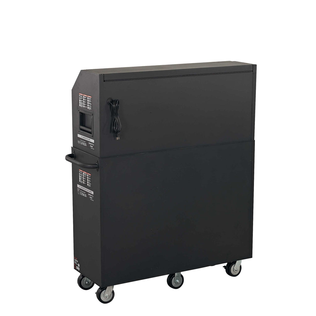 52 in. 13-Drawer + 1 Door Tool Chest and Rolling Cabinet Combo