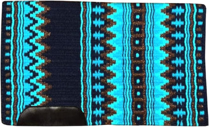 Western Horse Saddle Show Pad Blanket | Equestrian Ranch Pad | 100% Newzealand Woolen Pad Shock Absorbing Equestrian