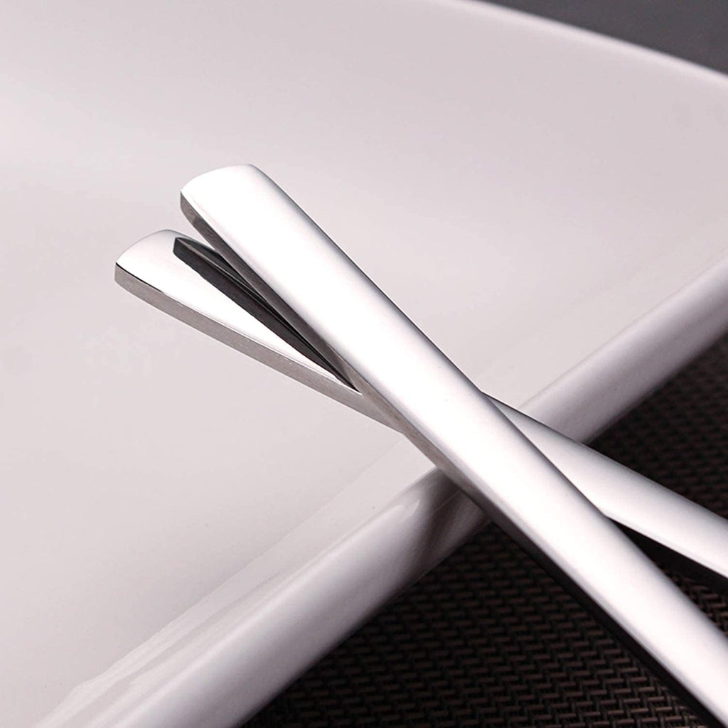 Spoons, 8 Pcs Korean Spoon, 8.5 Inch Stainless Steel Soup Spoons